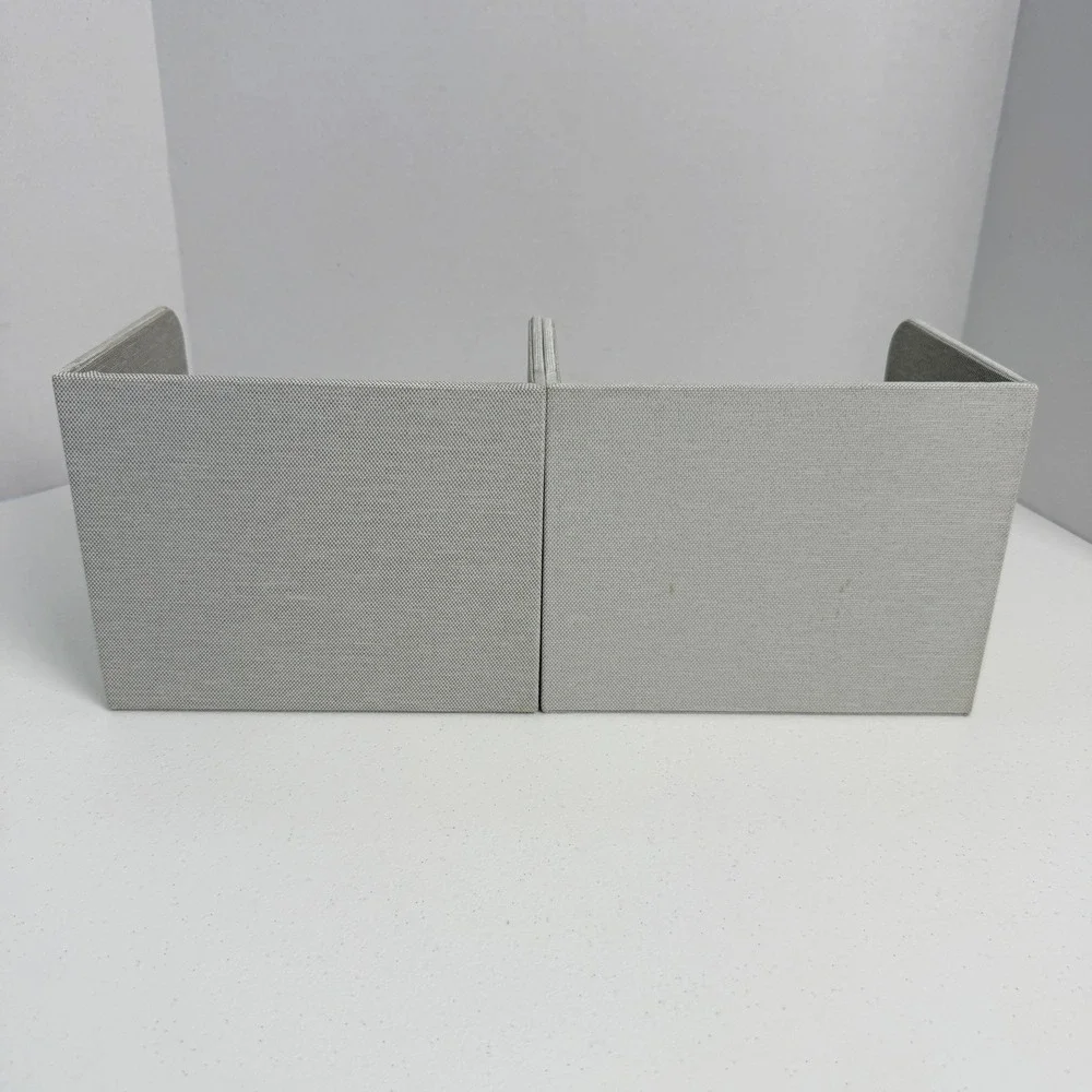 Caraway Food Storage Set Organizers Gray Canvas Magnetic